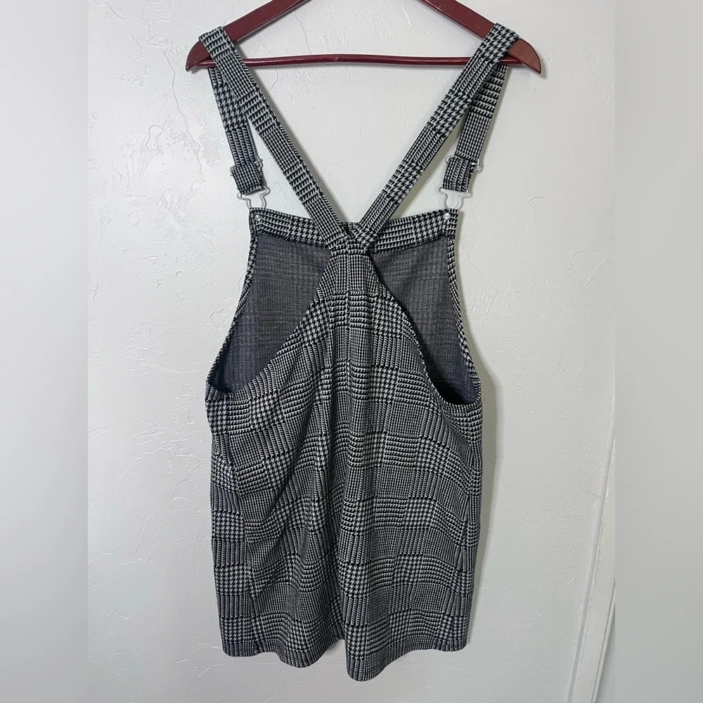 SO Monochrome Houndstooth Suspender Dress Girls XXL‎